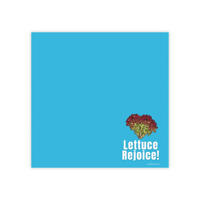 Lettuce Rejoice -- Positivity Post-it® Note