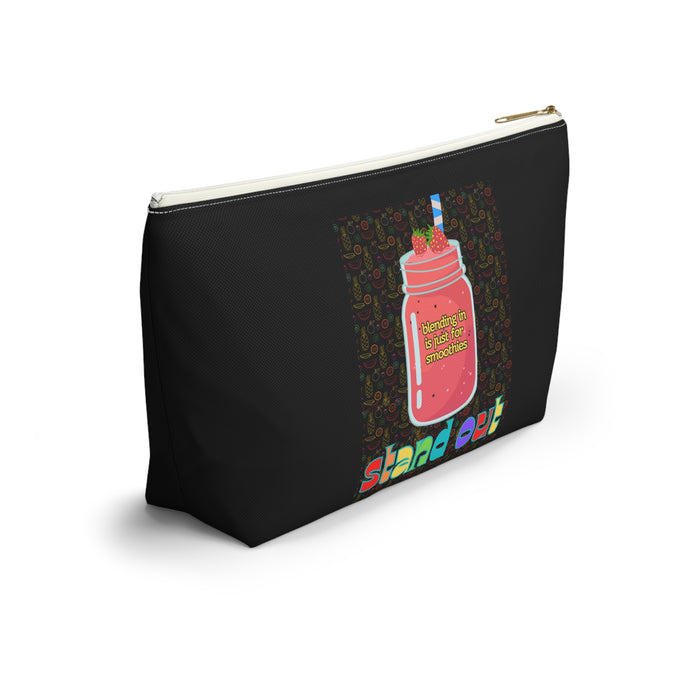 Stand Out Blending in is for Smoothies -- Pencil Case / Accessory Pouch