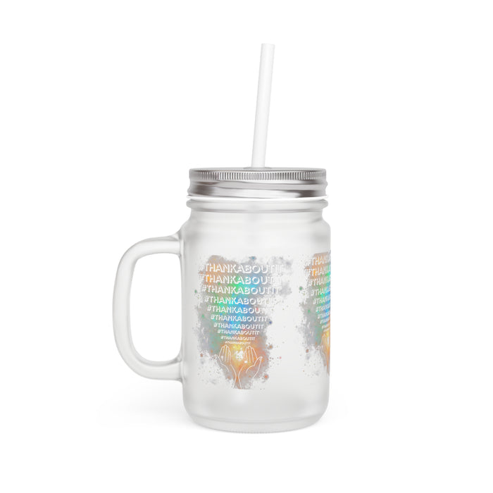 Thank About It -- Mason Jar